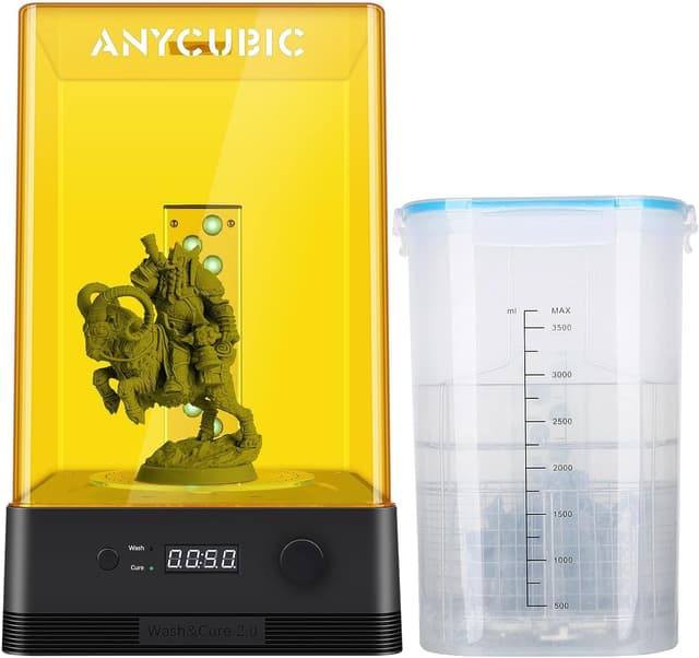 دستگاه دوکاره شستشو و پخت UV ANYCUBIC مدل Wash & Cure 3 دستگاه دوکاره شستشو و پخت UV ANYCUBIC مدل Wash & Cure 3