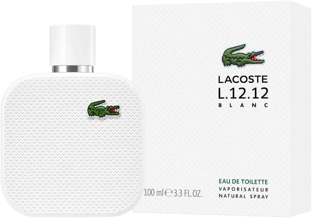عطر مردانه Eau De Lacoste L 12 12 Blanc EDT 100 ml عطر مردانه Eau De Lacoste L 12 12 Blanc EDT 100 ml