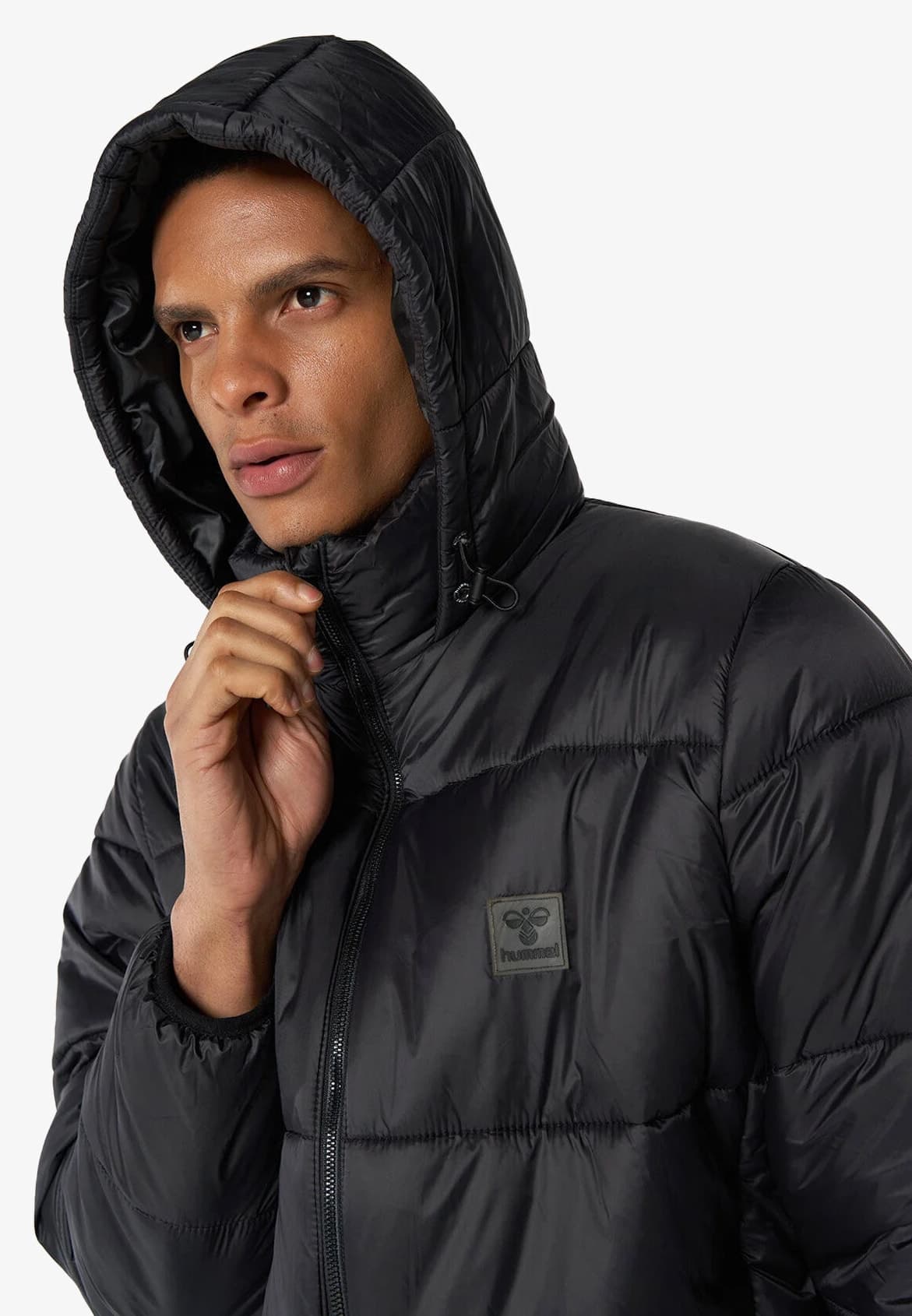 مونت مردانه hummel سیاه مدل Morton Zip Coat 940208-2001 مونت مردانه hummel سیاه مدل Morton Zip Coat 940208-2001