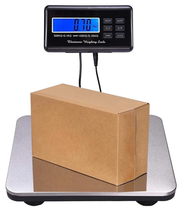 ترازو پلتفرمی دیجیتال پستی Gluckluz با ظرفیت 300KG ترازو پلتفرمی دیجیتال پستی Gluckluz با ظرفیت 300KG