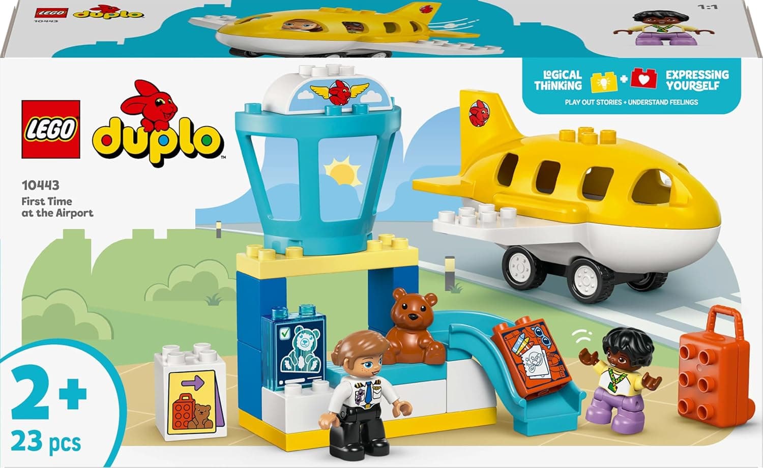 لگو 10443 DUPLO Town با تجربه اولین فرودگاه لگو 10443 DUPLO Town با تجربه اولین فرودگاه