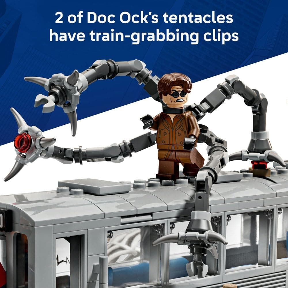 لگو Marvel صحنه قطار مترو Spider-Man علیه Doc Ock مدل 76321 لگو Marvel صحنه قطار مترو Spider-Man علیه Doc Ock مدل 76321