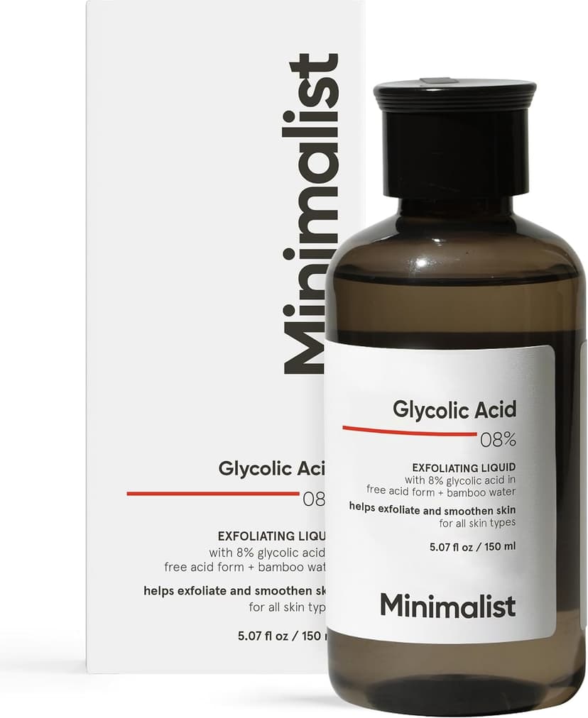 تونر Minimalist زنانه و مردانه گلیکولیک اسید 8% آب بامبو 150 ml تونر Minimalist زنانه و مردانه گلیکولیک اسید 8% آب بامبو 150 ml