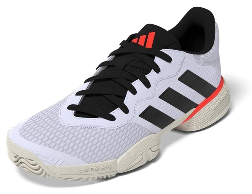 کفش تنیس یونیسکس adidas سفید Barricade K مدل IF0451 کفش تنیس یونیسکس adidas سفید Barricade K مدل IF0451