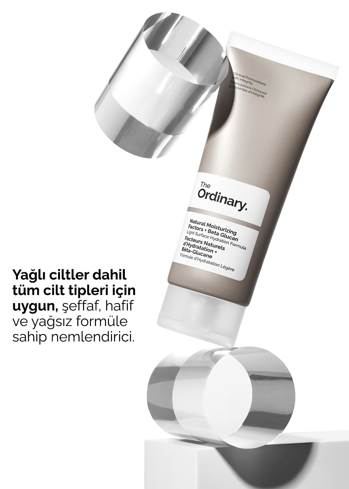 ژل مرطوبکننده سبک The Ordinary Natural Moisturizing Factors + Beta Glucan 100 ml ژل مرطوبکننده سبک The Ordinary Natural Moisturizing Factors + Beta Glucan 100 ml
