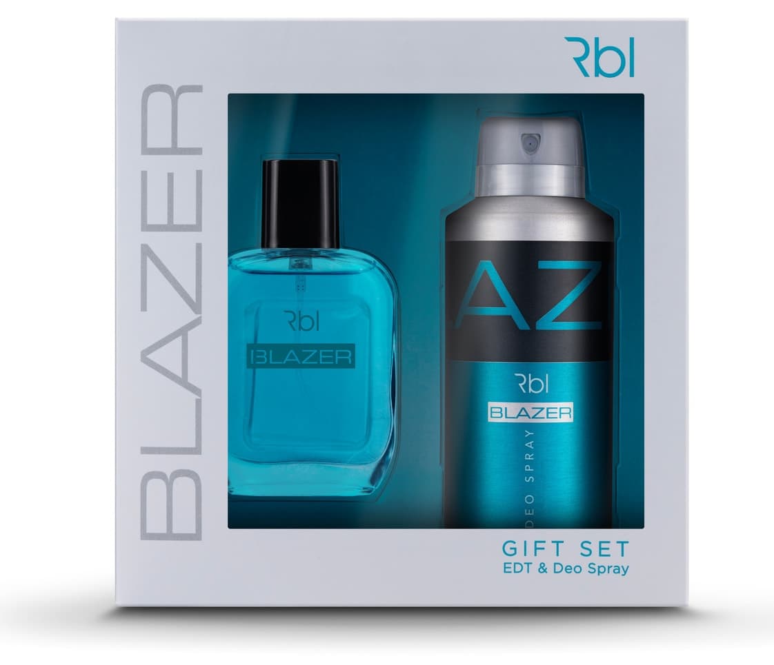 ست عطر مردانه Rebul RBL Blazer 50 ml به همراه دئودورانت 150 ml ست عطر مردانه Rebul RBL Blazer 50 ml به همراه دئودورانت 150 ml