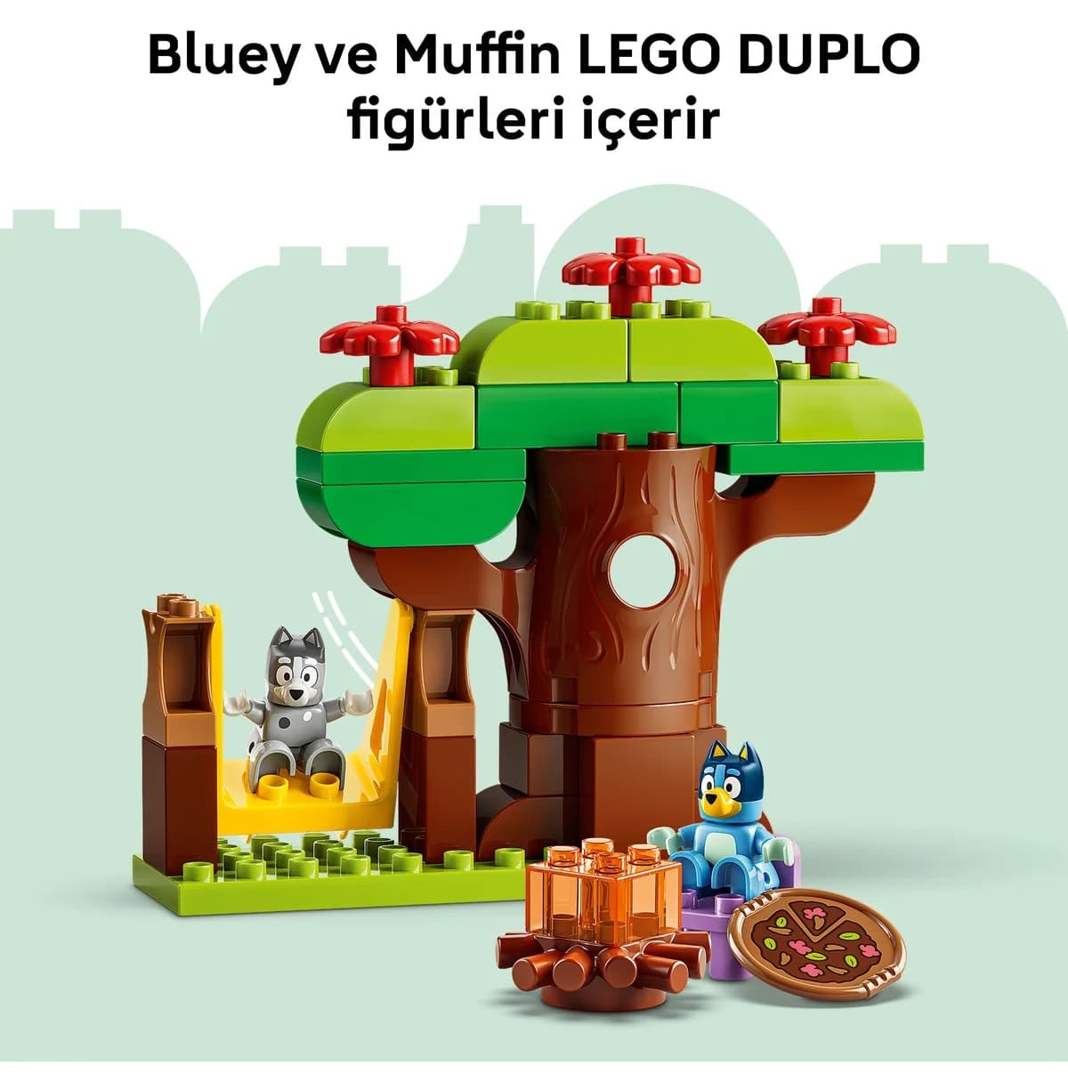 لگو DUPLO تم Bluey مدل 10469 با 44 قطعه لگو DUPLO تم Bluey مدل 10469 با 44 قطعه