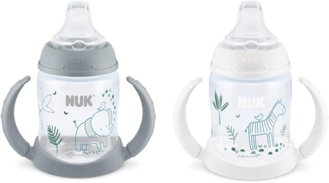 لیوان آموزشی NUK طرح تراکتور 2 Count (Pack of 1) لیوان آموزشی NUK طرح تراکتور 2 Count (Pack of 1)
