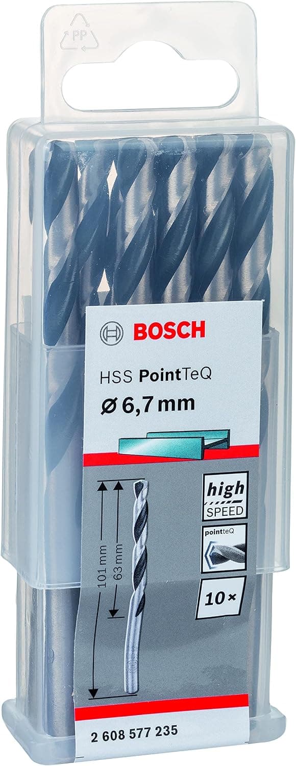 مته فلزی BOSCH اچاساس PointTeQ مطابق DIN 338 سایز 2,5 X 30 57 mm مدل 2608577193 مته فلزی BOSCH اچاساس PointTeQ مطابق DIN 338 سایز 2,5 X 30 57 mm مدل 2608577193