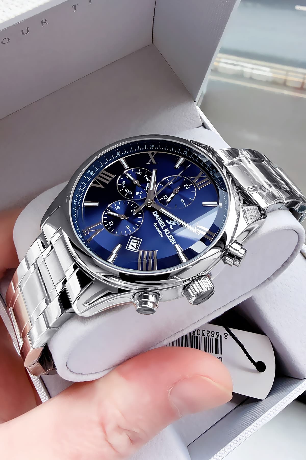 ساعت مچی مردانه Daniel Klein ضد آب 3 ATM استیل نقرهای مدل CBK229 ساعت مچی مردانه Daniel Klein ضد آب 3 ATM استیل نقرهای مدل CBK229