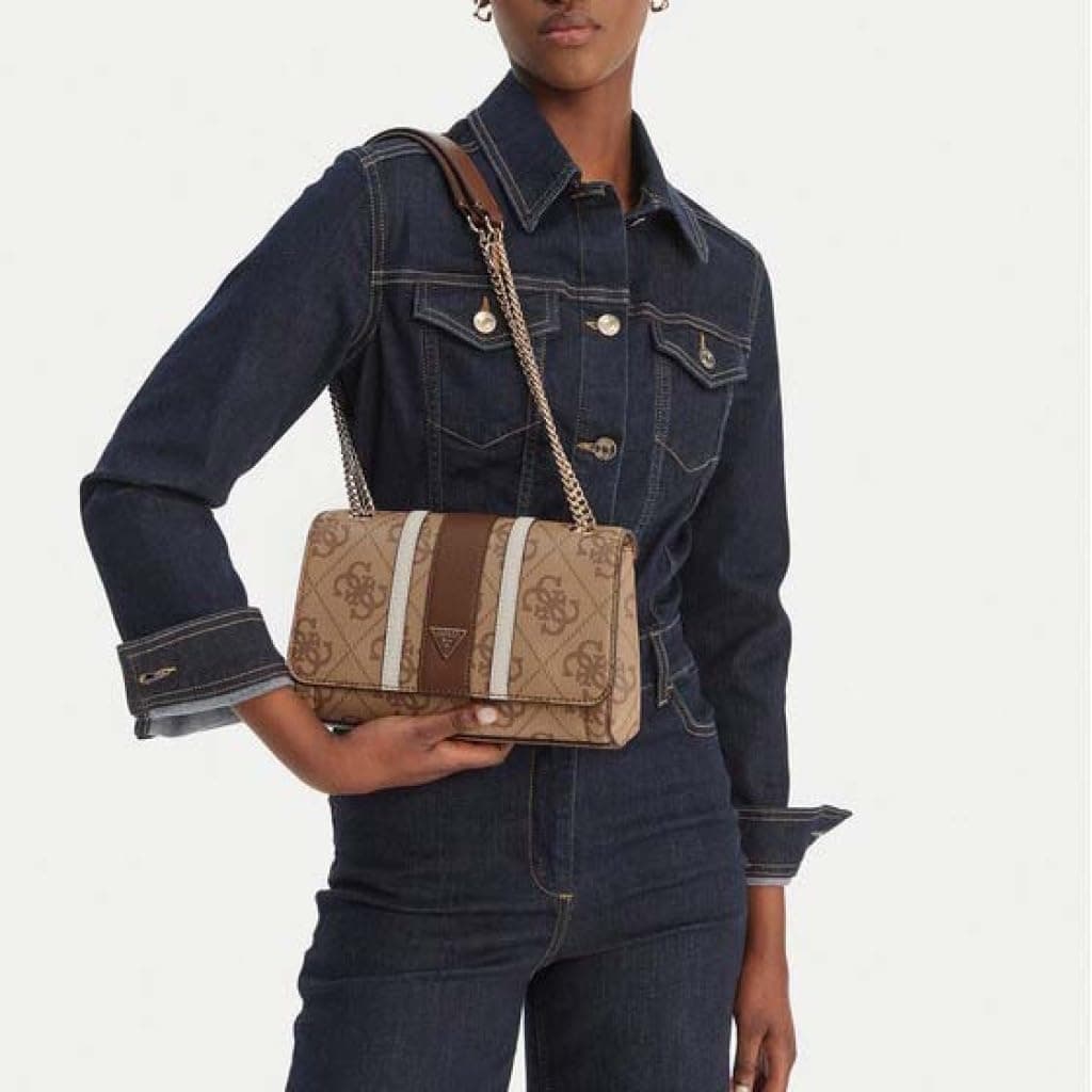 کیف زنانه GUESS کراس بادی تبدیلشونده فلپدار مدل Noelle II کیف زنانه GUESS کراس بادی تبدیلشونده فلپدار مدل Noelle II