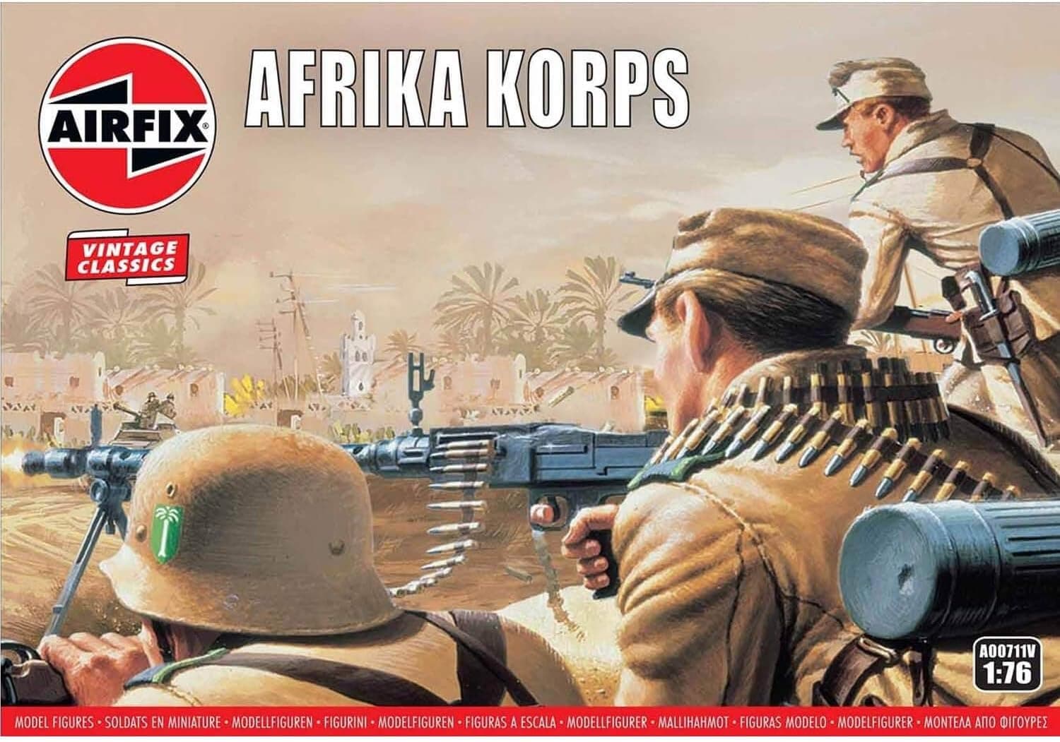 کیت ساخت مدل فیگور چتربازان آمریکایی جنگ جهانی دوم Airfix سری Vintage Classics مقیاس 1:32 مدل A02711V کیت ساخت مدل فیگور چتربازان آمریکایی جنگ جهانی دوم Airfix سری Vintage Classics مقیاس 1:32 مدل A02711V
