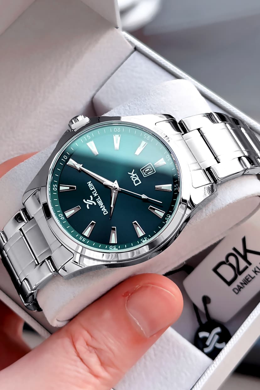 ساعت مچی مردانه Daniel Klein ضد آب 3 ATM بند فولادی نقرهای مدل Cbk465 ساعت مچی مردانه Daniel Klein ضد آب 3 ATM بند فولادی نقرهای مدل Cbk465