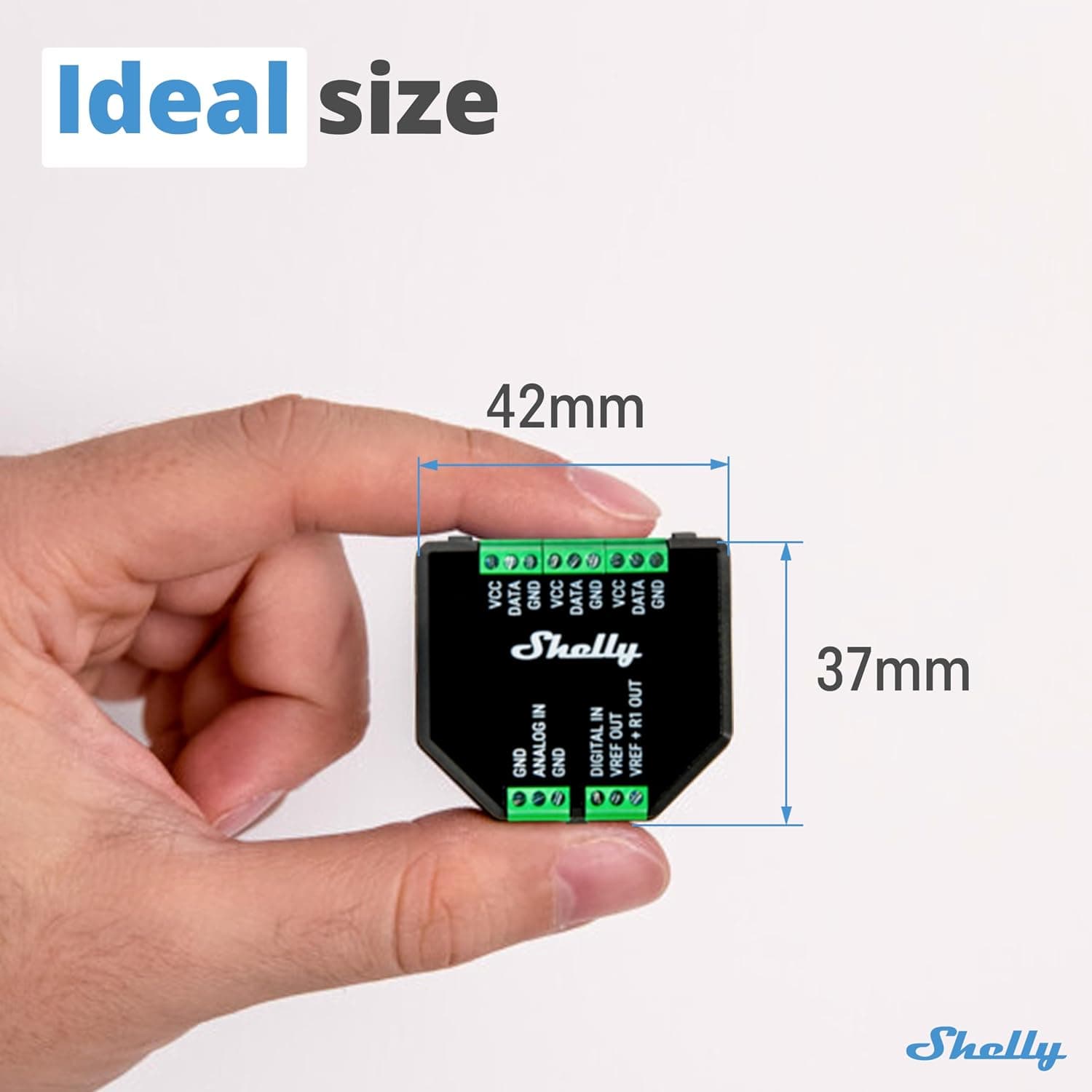 افزودنی Shelly Plus Add-On افزودنی Shelly Plus Add-On