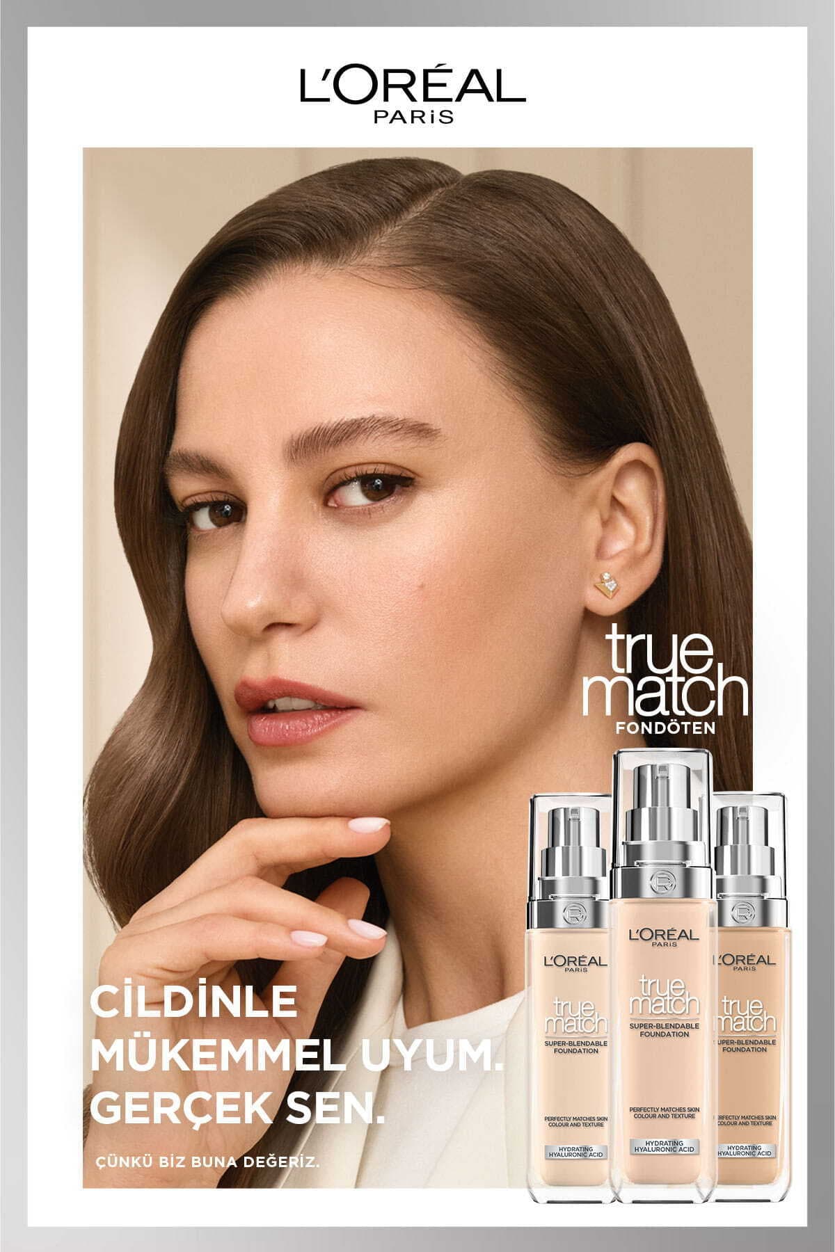 فاندیشن L'Oreal Paris مراقبتکننده مدل True Match با زیرتون خنثی 3N فاندیشن L'Oreal Paris مراقبتکننده مدل True Match با زیرتون خنثی 3N