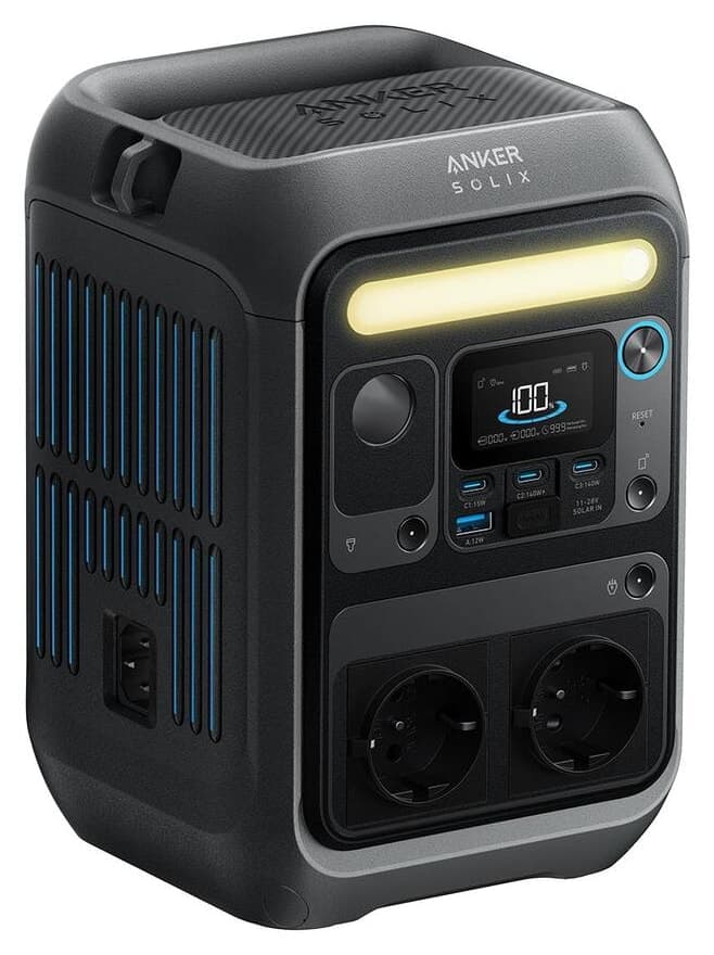 منبع تغذیه قابل حمل Anker مدل SOLIX C300X ظرفیت 288Wh توان 300W منبع تغذیه قابل حمل Anker مدل SOLIX C300X ظرفیت 288Wh توان 300W