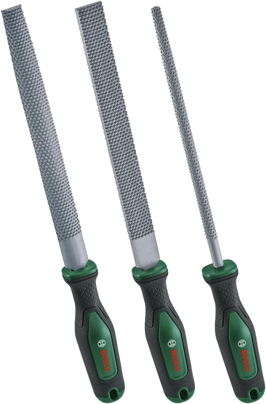 ست سوهان 3 تکه Bosch برای چوب تخت، نیمگرد و گرد ست سوهان 3 تکه Bosch برای چوب تخت، نیمگرد و گرد