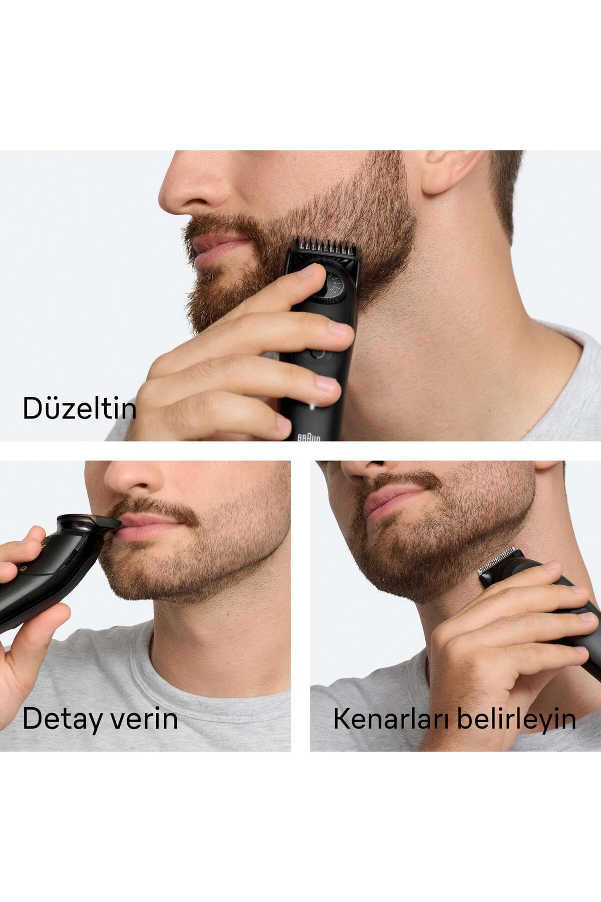 ماشین اصلاح ریش Braun Series 5 با ۴ لوازم جانبی، ۴۰ تنظیم طول و تیغه تیز مدل BT5520 ماشین اصلاح ریش Braun Series 5 با ۴ لوازم جانبی، ۴۰ تنظیم طول و تیغه تیز مدل BT5520