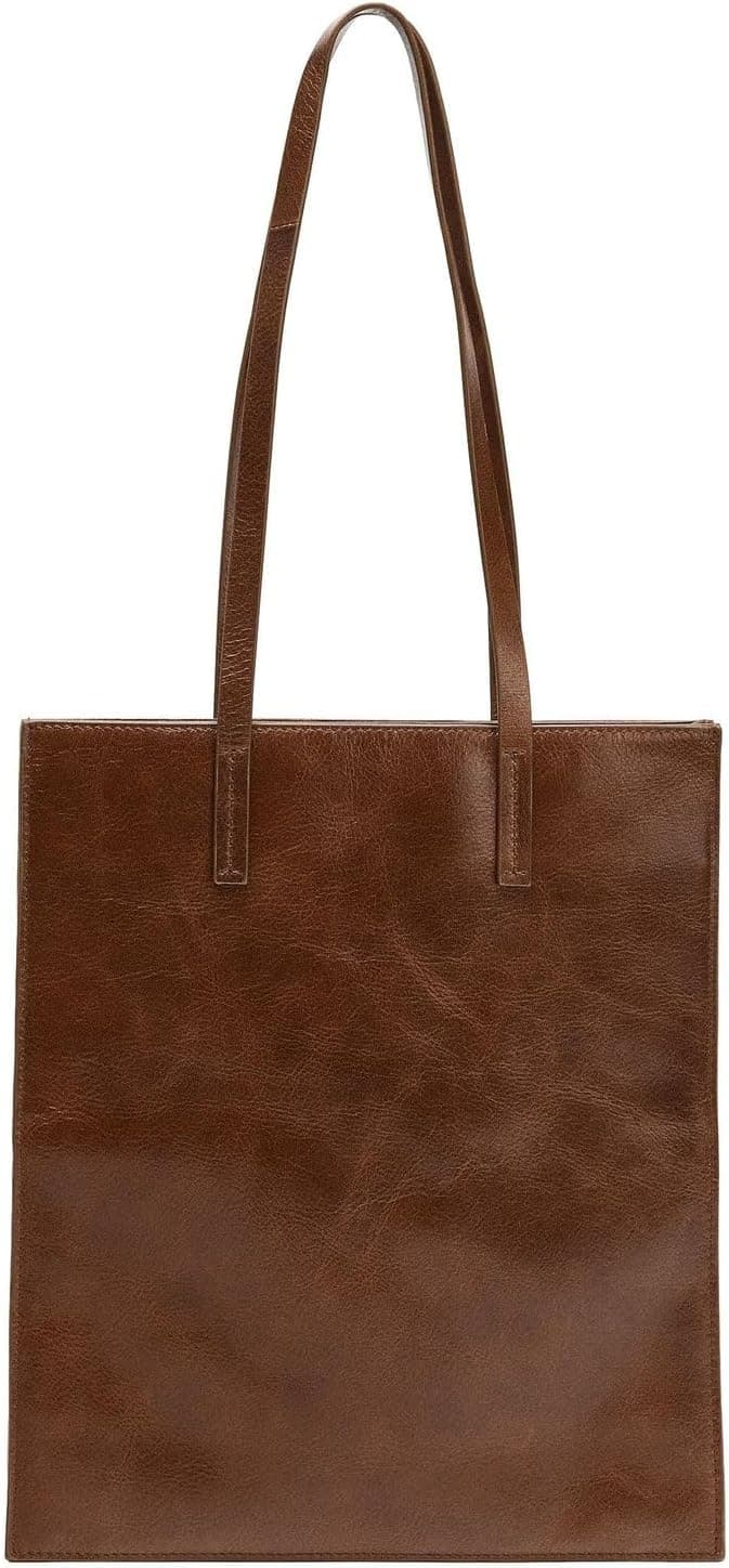 کیف دوشی زنانه Zara چرمی رنگ شکلاتی مدل Z1 کیف دوشی زنانه Zara چرمی رنگ شکلاتی مدل Z1