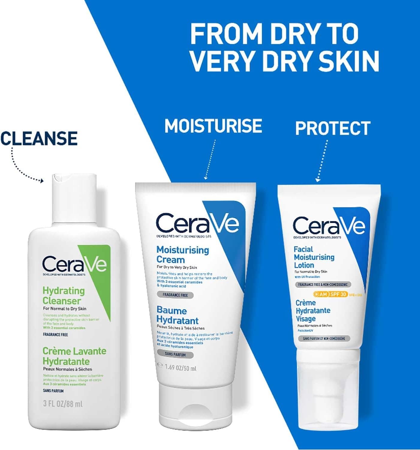 کرم مرطوبکننده CeraVe حجم 50 ml کرم مرطوبکننده CeraVe حجم 50 ml