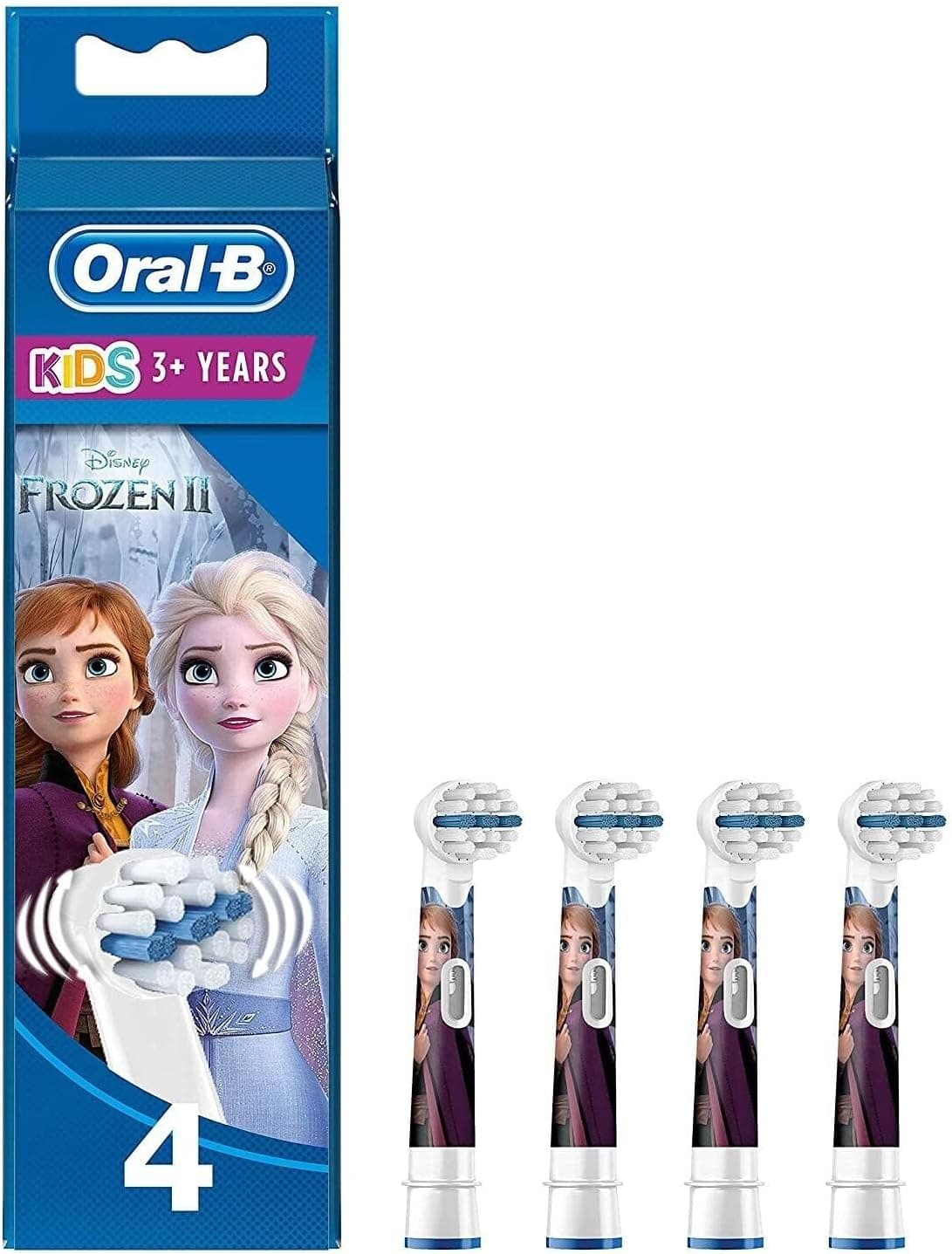 سر یدکی مسواک برقی Oral-B Kids Stages Power Frozen 4 Pack سر یدکی مسواک برقی Oral-B Kids Stages Power Frozen 4 Pack