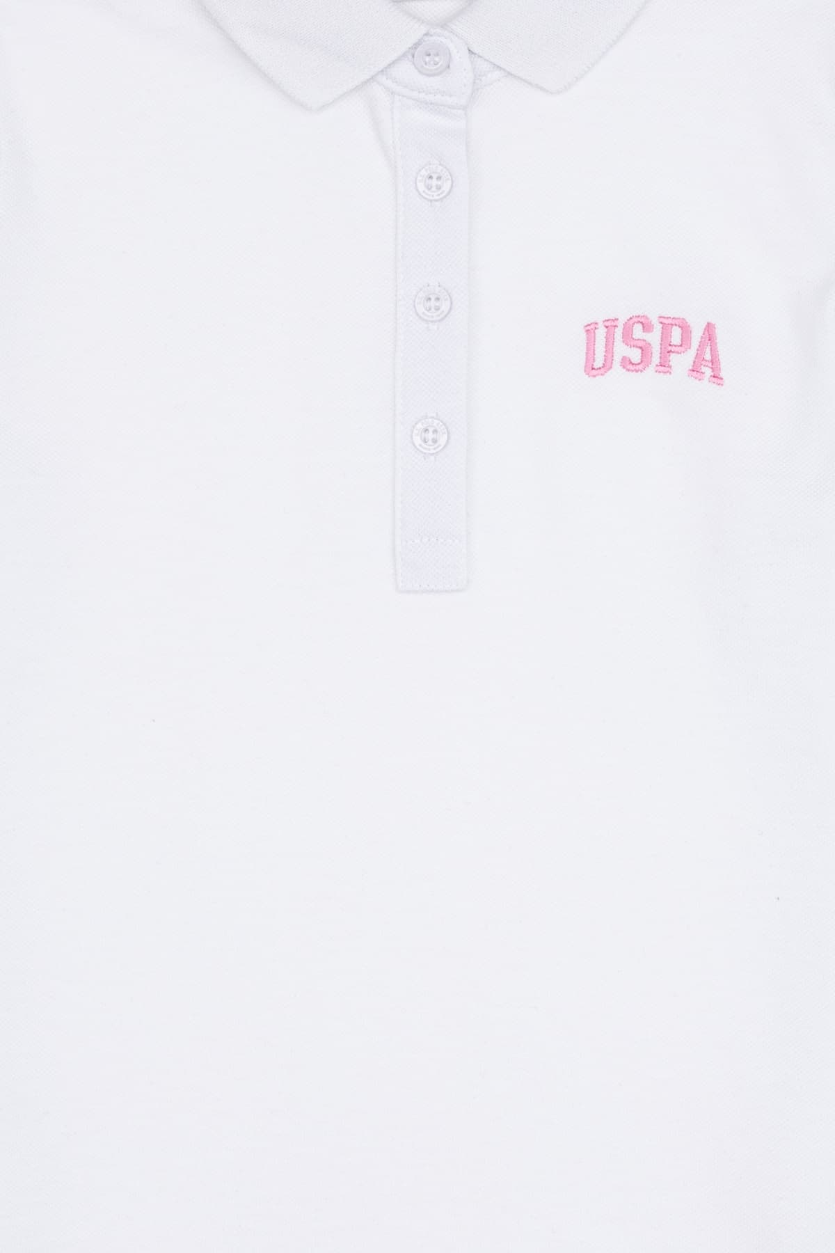 تیشرت دخترانه U.S. Polo Assn. یقه پولو سفید مدل 50325173-VR013 تیشرت دخترانه U.S. Polo Assn. یقه پولو سفید مدل 50325173-VR013