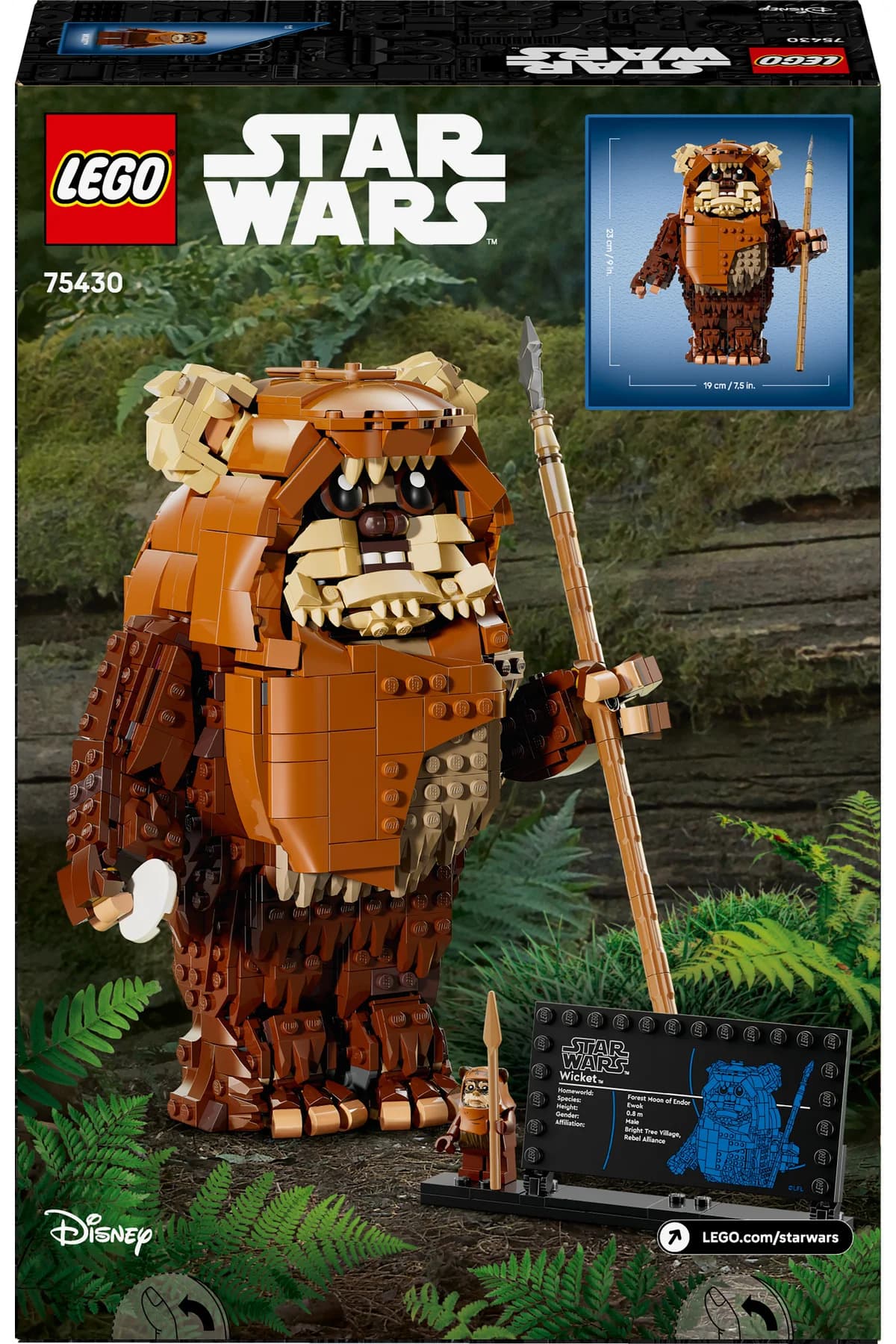 لگو Star Wars Ewok Wicket 1010 قطعه مدل 75430 لگو Star Wars Ewok Wicket 1010 قطعه مدل 75430