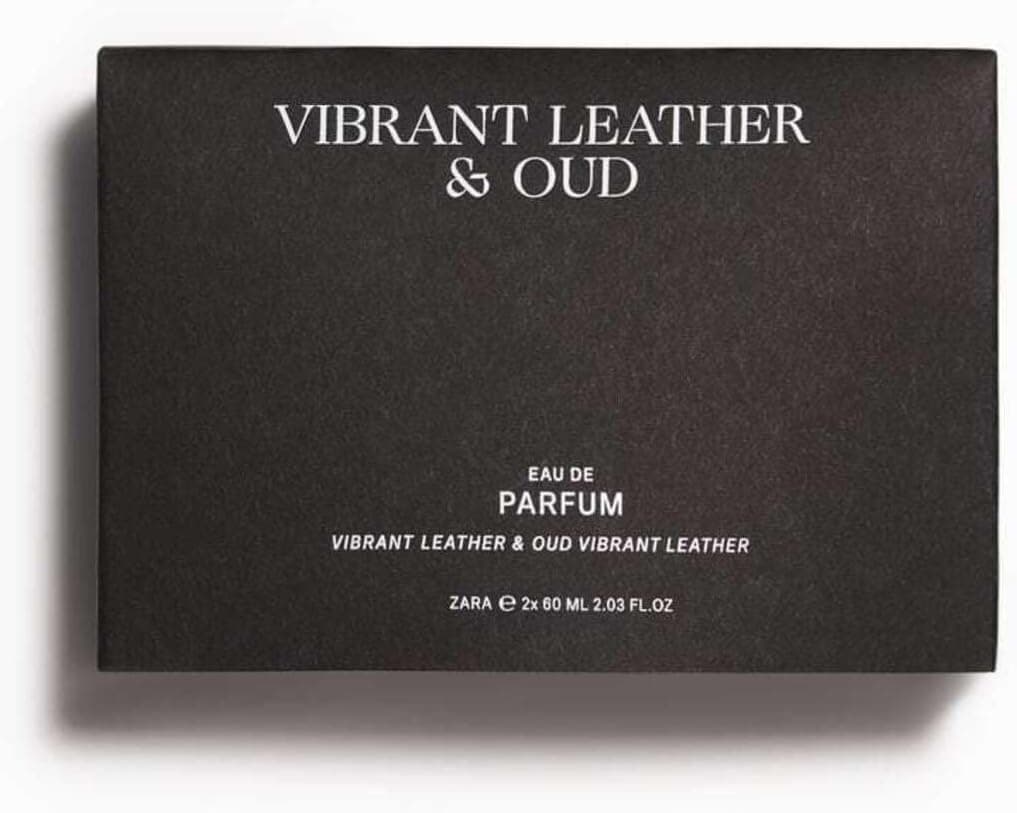 ست عطر مردانه Zara EDP VIBRANT OUD + VIBRANT LEATHER 2×60 میلیلیتر مدل P3041S8601 ست عطر مردانه Zara EDP VIBRANT OUD + VIBRANT LEATHER 2×60 میلیلیتر مدل P3041S8601
