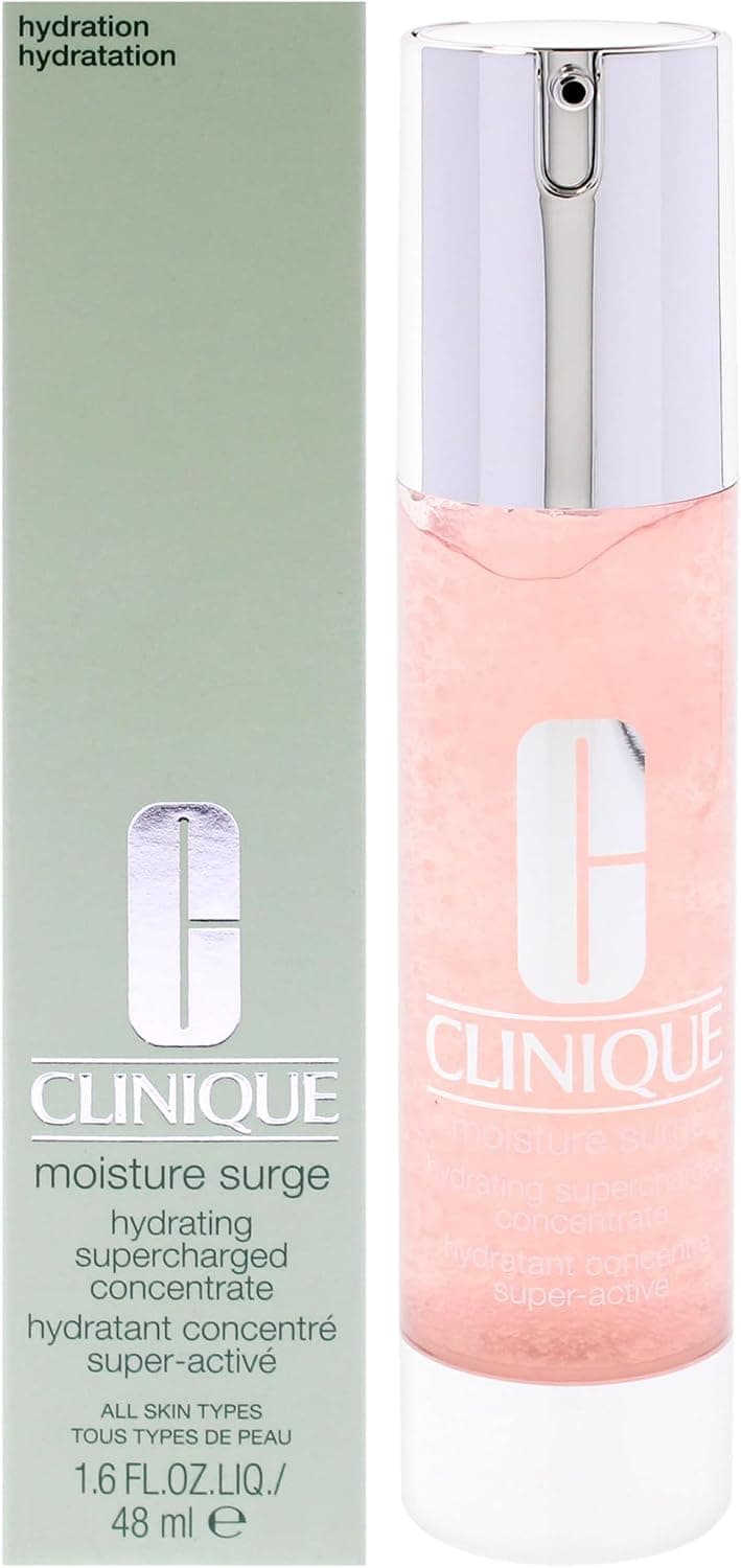 کنسانتره زنانه Clinique Moisture Surge Hydrating Supercharged 1.6 Oz کنسانتره زنانه Clinique Moisture Surge Hydrating Supercharged 1.6 Oz