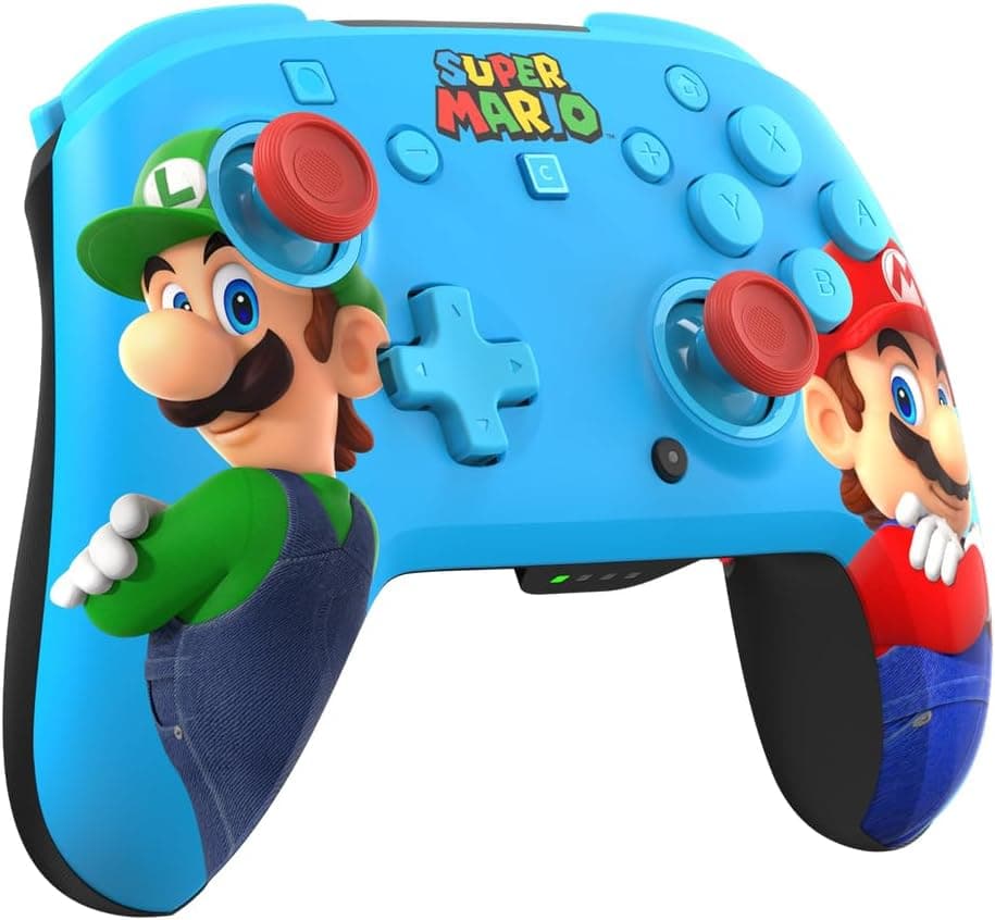 هدست بیسیم Turtle Beach مدل Rematch Wireless NS Mario & Luigi (Switch 2) هدست بیسیم Turtle Beach مدل Rematch Wireless NS Mario & Luigi (Switch 2)