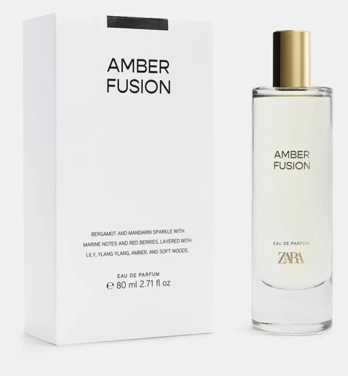 عطر زنانه Zara EDP مدل AMBER FUSION 80ml عطر زنانه Zara EDP مدل AMBER FUSION 80ml