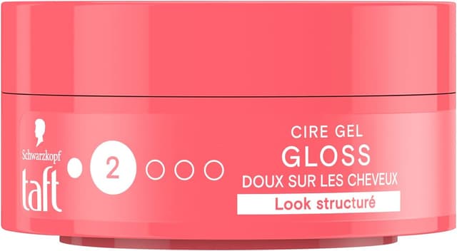 ژل وکس حالتدهنده مو TAFT با ظاهر درخشان مدل Gloss No.2 75 ml ژل وکس حالتدهنده مو TAFT با ظاهر درخشان مدل Gloss No.2 75 ml