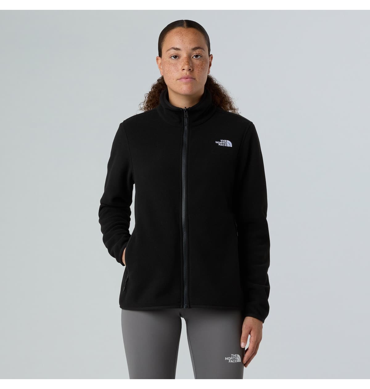 پولار زنانه The North Face Glacier Fleece مشکی پولار زنانه The North Face Glacier Fleece مشکی
