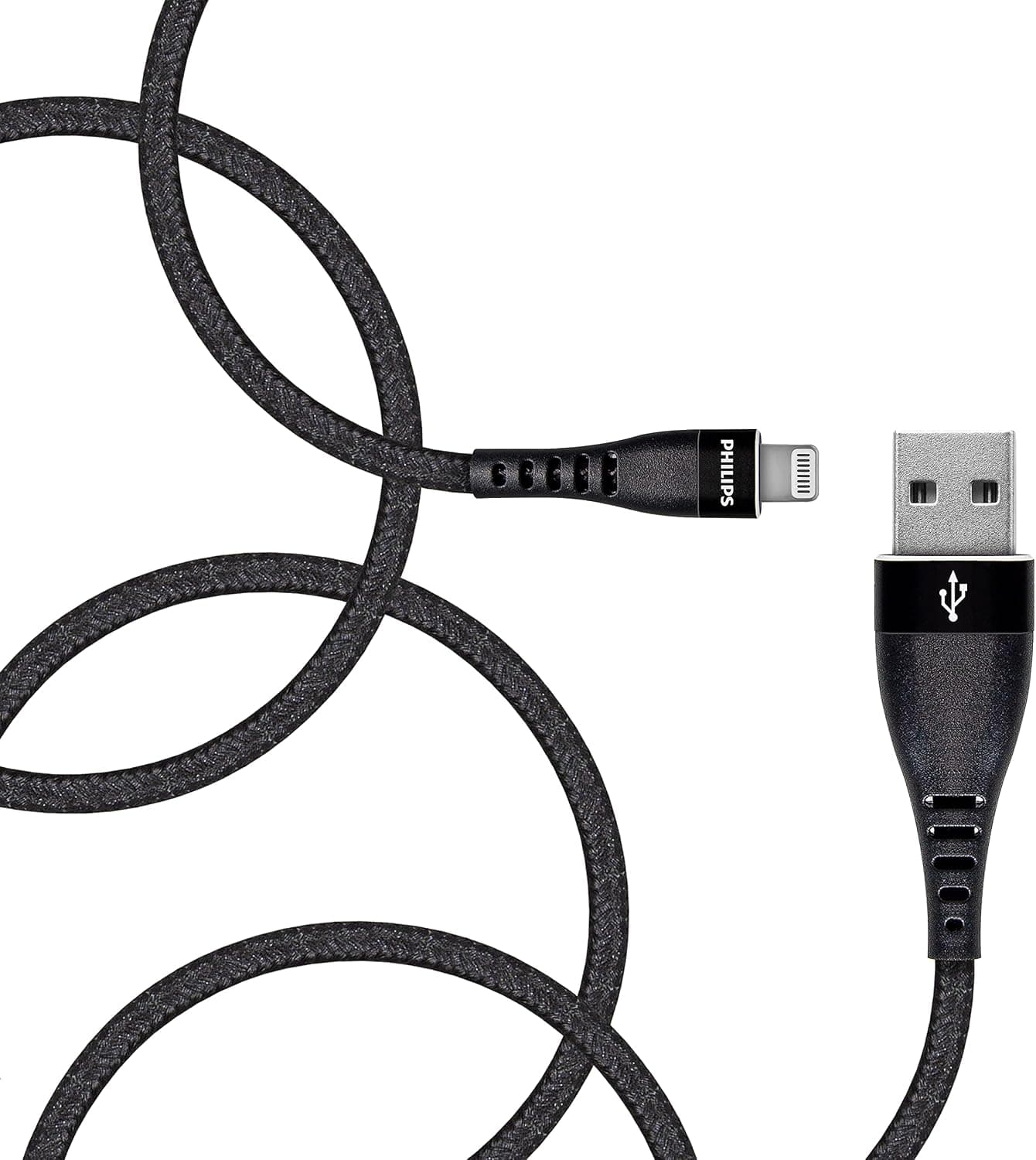 کابل شارژ iPhone PHILIPS USB-A به لایتنینگ ۱.۲ متری مدل DLC5204V/00 کابل شارژ iPhone PHILIPS USB-A به لایتنینگ ۱.۲ متری مدل DLC5204V/00