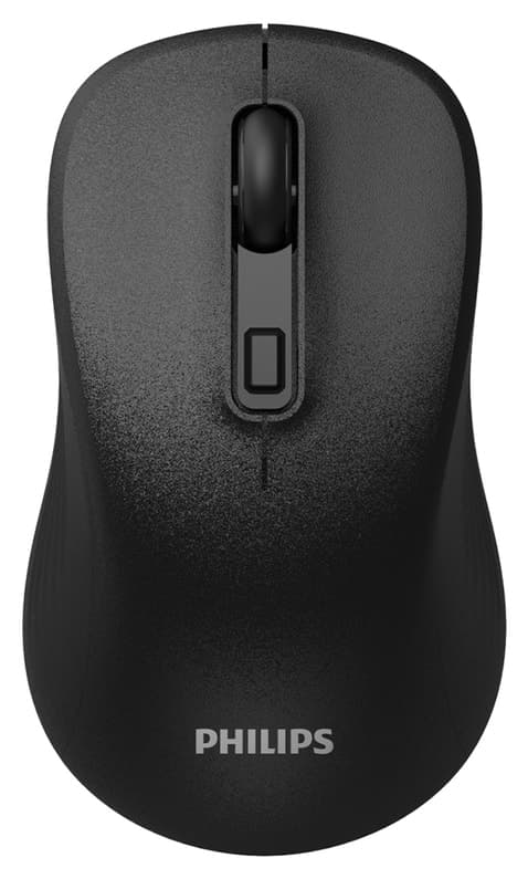 ماوس بیسیم Philips نوری 4 دکمه 1600DPI مشکی مدل SPK7538 ماوس بیسیم Philips نوری 4 دکمه 1600DPI مشکی مدل SPK7538