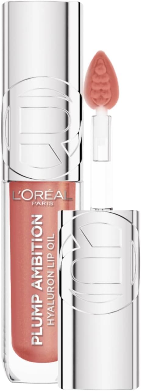 روغن لب L'Oreal Paris مغذی مرطوبکننده Plump Ambition 650 بژ ماکارونی روغن لب L'Oreal Paris مغذی مرطوبکننده Plump Ambition 650 بژ ماکارونی