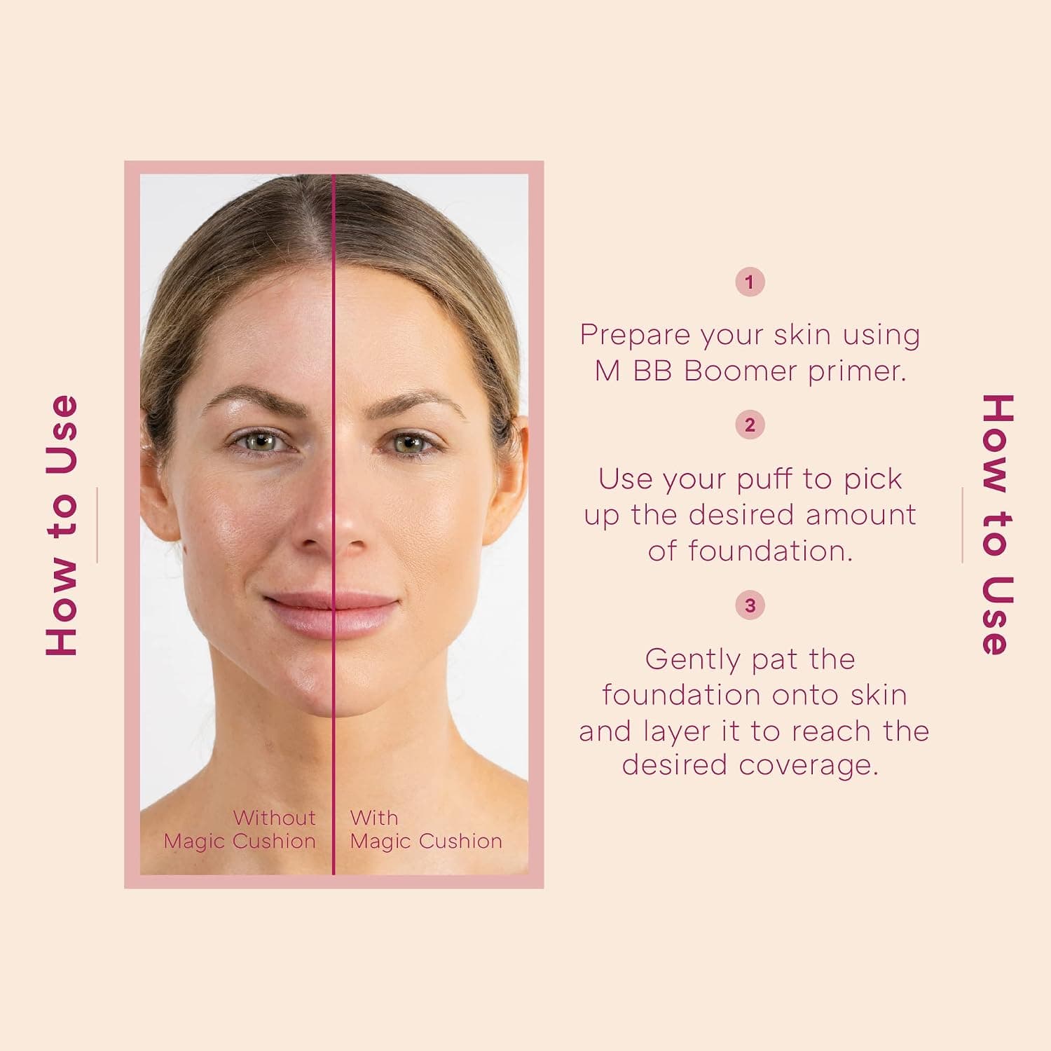 کوشن کرمپودر MISSHA با جلوهای درخشان SPF50+ PA+++ مدل Magic Cushion Moist Up no.23 کوشن کرمپودر MISSHA با جلوهای درخشان SPF50+ PA+++ مدل Magic Cushion Moist Up no.23