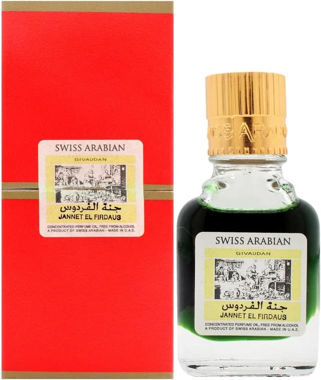 عطر روغنی Swiss Arabian Jannet El Firdaus R2B حجم 9ml عطر روغنی Swiss Arabian Jannet El Firdaus R2B حجم 9ml