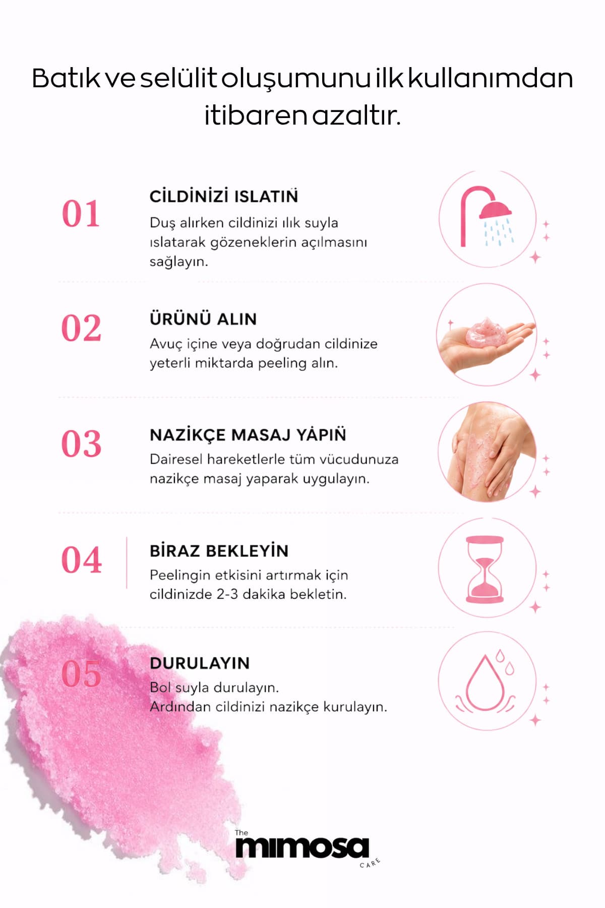 اسکراب دست و بدن The Mimosa Care با عصاره توتفرنگی ضد موهای زیرپوستی اسکراب دست و بدن The Mimosa Care با عصاره توتفرنگی ضد موهای زیرپوستی