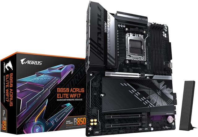 مادربرد Gigabyte مدل B850 AORUS Elite WIFI7 سوکت AM5 ATX DDR5 مادربرد Gigabyte مدل B850 AORUS Elite WIFI7 سوکت AM5 ATX DDR5