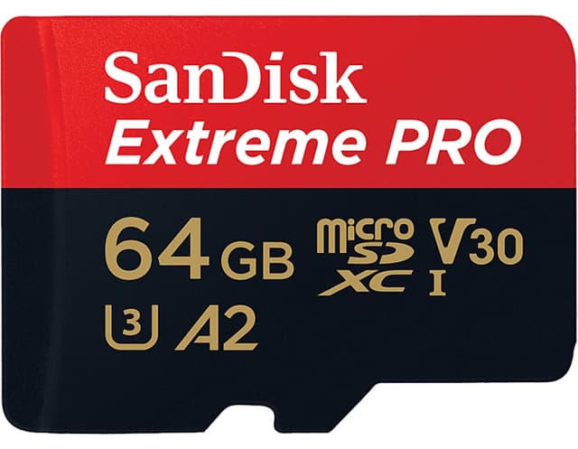 کارت حافظه microSD Sandisk Extreme Pro UHS I ظرفیت 64 GB سرعت خواندن 200 MB/s و نوشتن 90 MB/s کارت حافظه microSD Sandisk Extreme Pro UHS I ظرفیت 64 GB سرعت خواندن 200 MB/s و نوشتن 90 MB/s