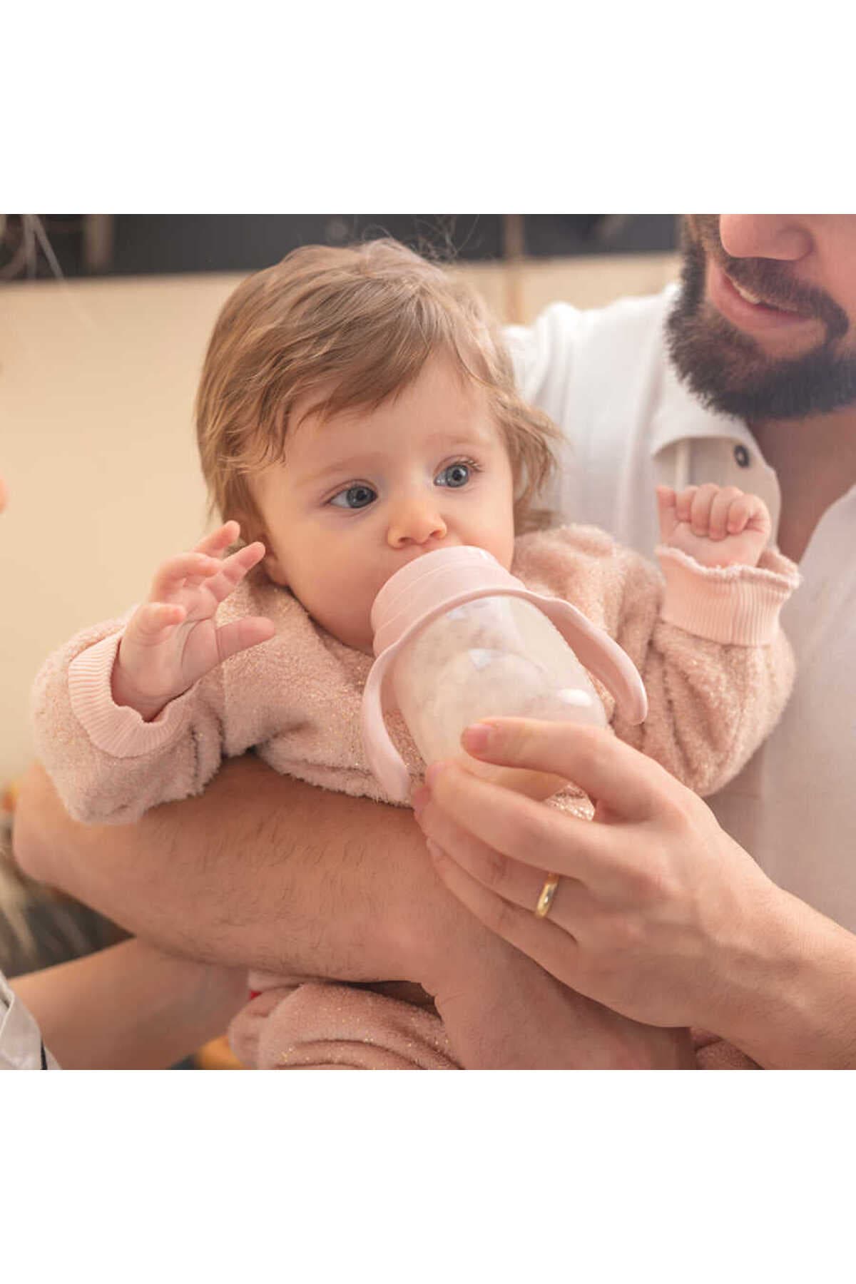 لیوان آموزشی نوزاد Mamajoo ضدنفخ و ضدنشت 160 ml صورتی پودری 6 ماه به بالا لیوان آموزشی نوزاد Mamajoo ضدنفخ و ضدنشت 160 ml صورتی پودری 6 ماه به بالا