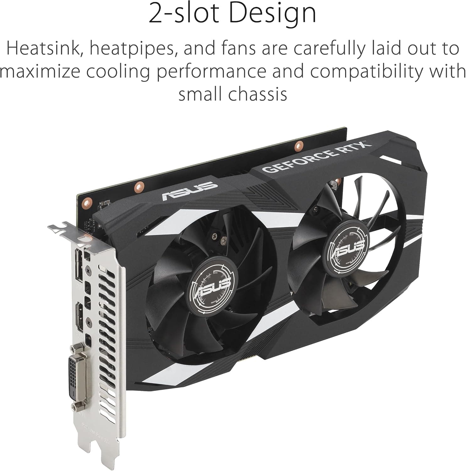 کارت گرافیک ASUS مدل GeForce RTX 3050 6G DUAL OC گیمینگ کارت گرافیک ASUS مدل GeForce RTX 3050 6G DUAL OC گیمینگ