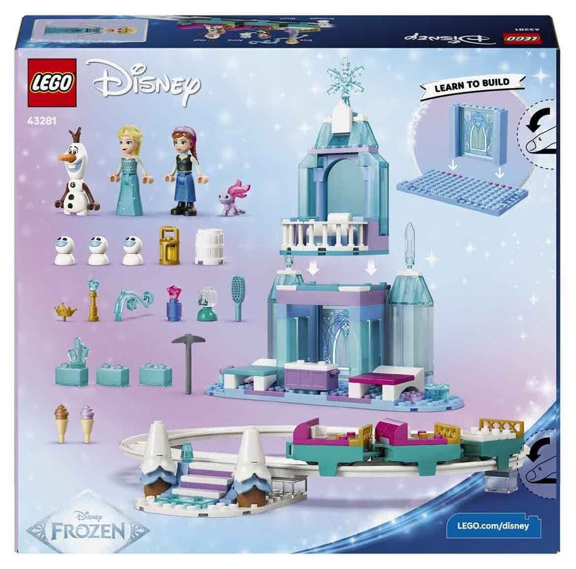 لگو Disney قلعه یخی السا و ماجراهای سورتمه برفی مدل 43281 لگو Disney قلعه یخی السا و ماجراهای سورتمه برفی مدل 43281