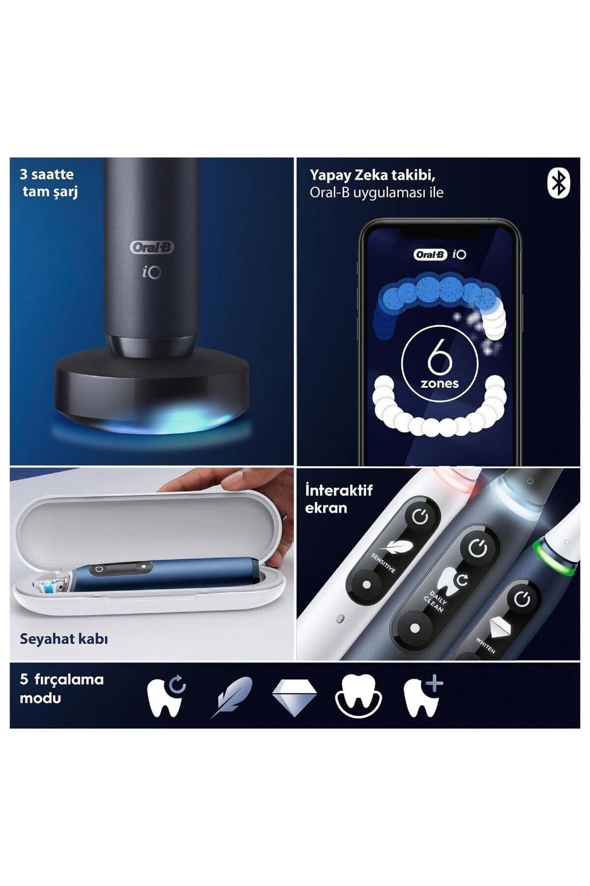 مسواک برقی Oral-B iO 7 سرمهای مسواک برقی Oral-B iO 7 سرمهای