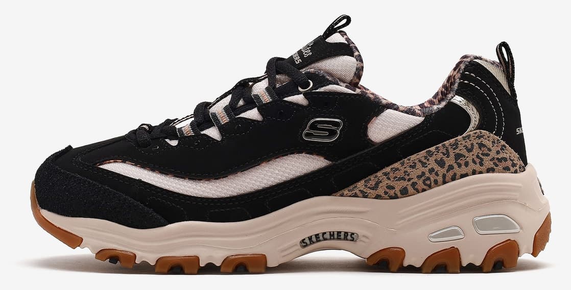 کفش اسنیکر زنانه Skechers مشکی D'lites مدل 150877 BLK کفش اسنیکر زنانه Skechers مشکی D'lites مدل 150877 BLK