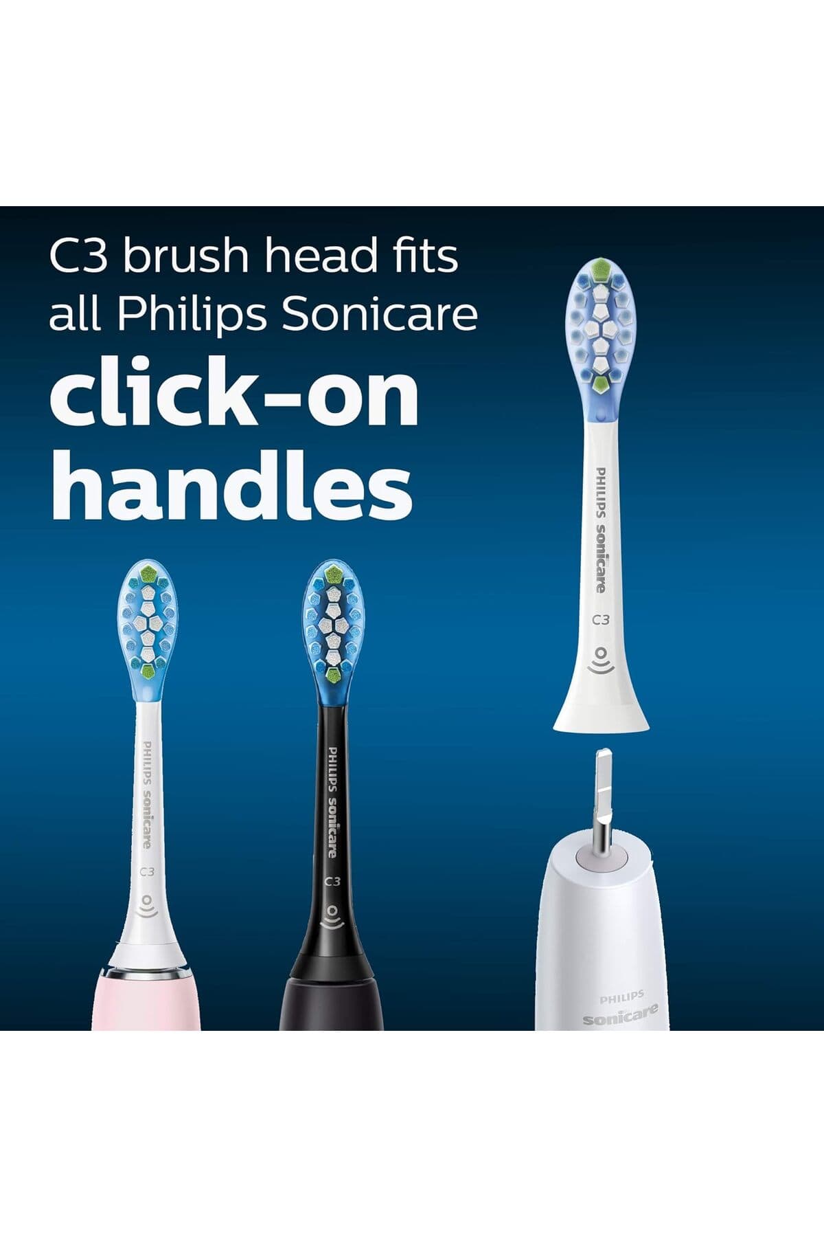 سری مسواک Philips Sonicare C3 مدل HX9042، ۲ عدد سری مسواک Philips Sonicare C3 مدل HX9042، ۲ عدد