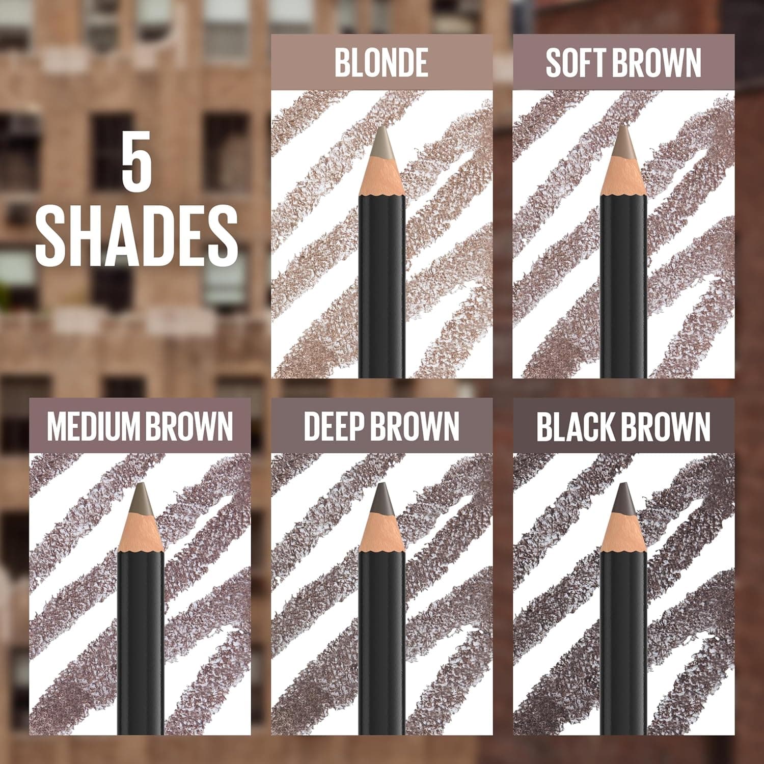 مداد ابرو Maybelline مدل Quick Shaper رنگ 03 Soft Brown مداد ابرو Maybelline مدل Quick Shaper رنگ 03 Soft Brown