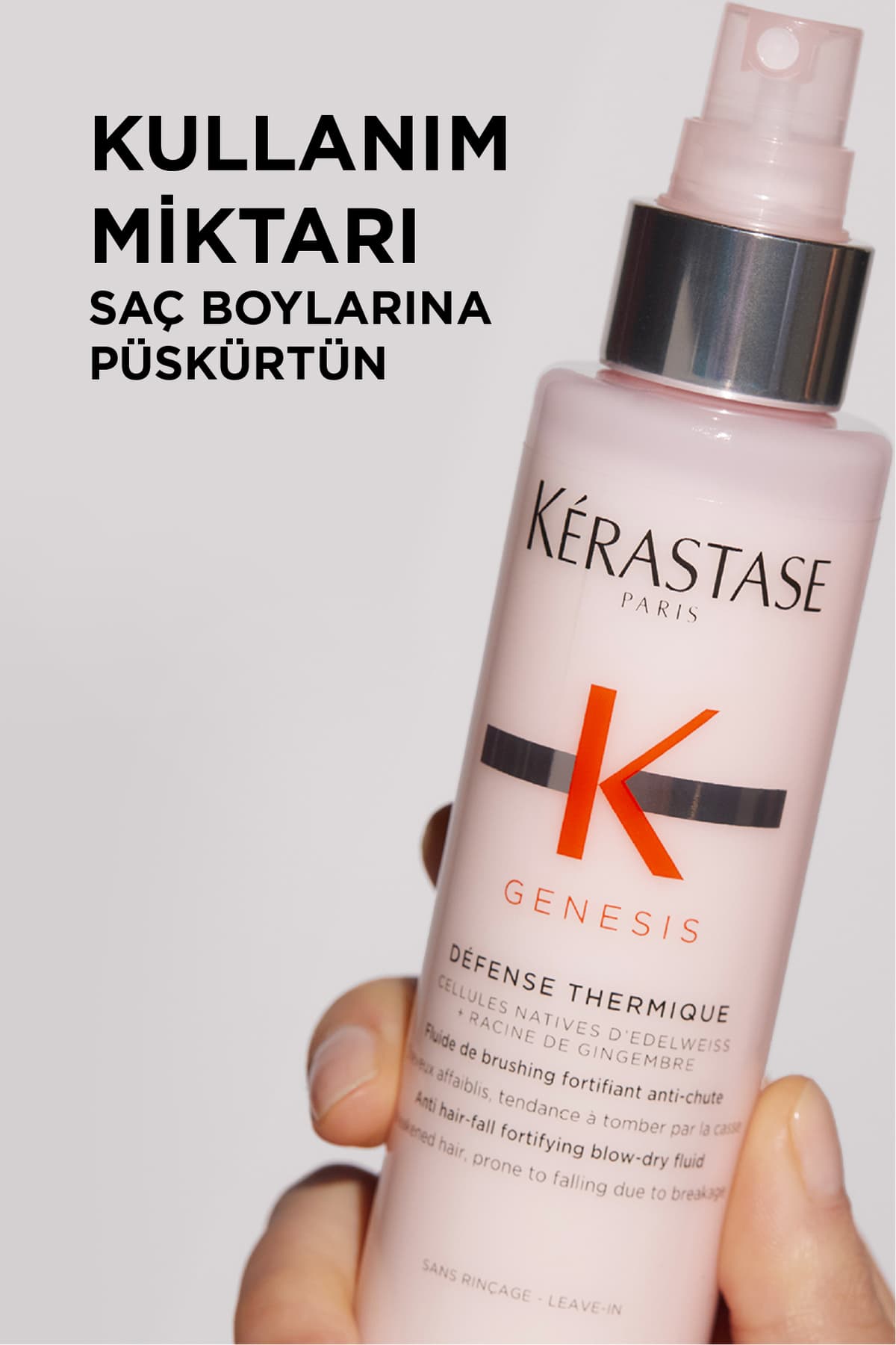 اسپری موی ضدریزش و تقویتکننده با محافظت حرارتی Kerastase Genesis Défense Thermique 150 ml اسپری موی ضدریزش و تقویتکننده با محافظت حرارتی Kerastase Genesis Défense Thermique 150 ml