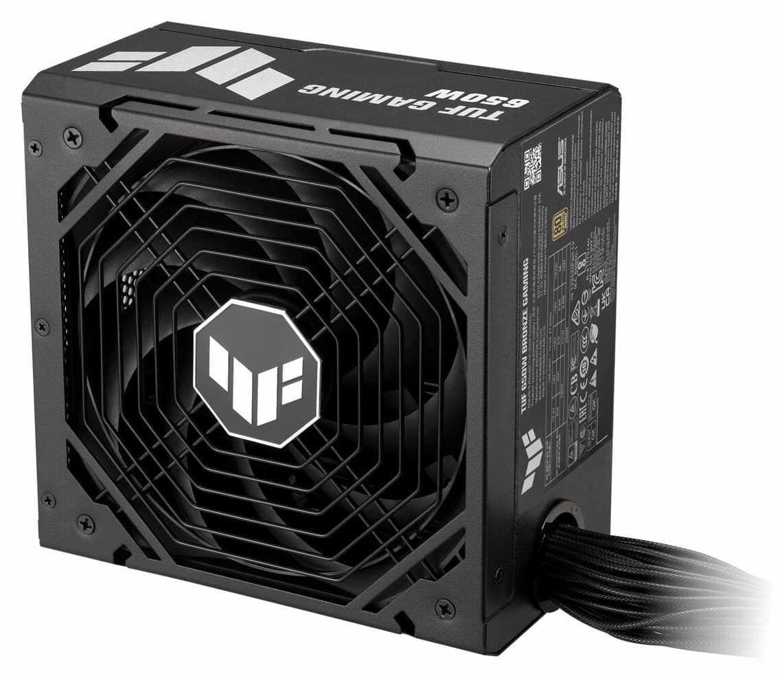 منبع تغذیه ASUS TUF Gaming 650W 80+ Bronze منبع تغذیه ASUS TUF Gaming 650W 80+ Bronze